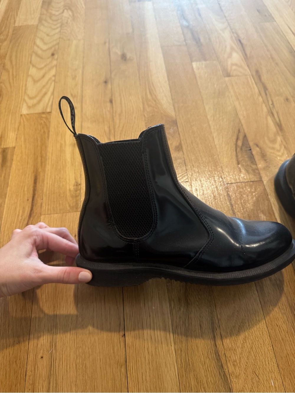 Women’s Black Chelsea Boots — Classic Slip-On Style